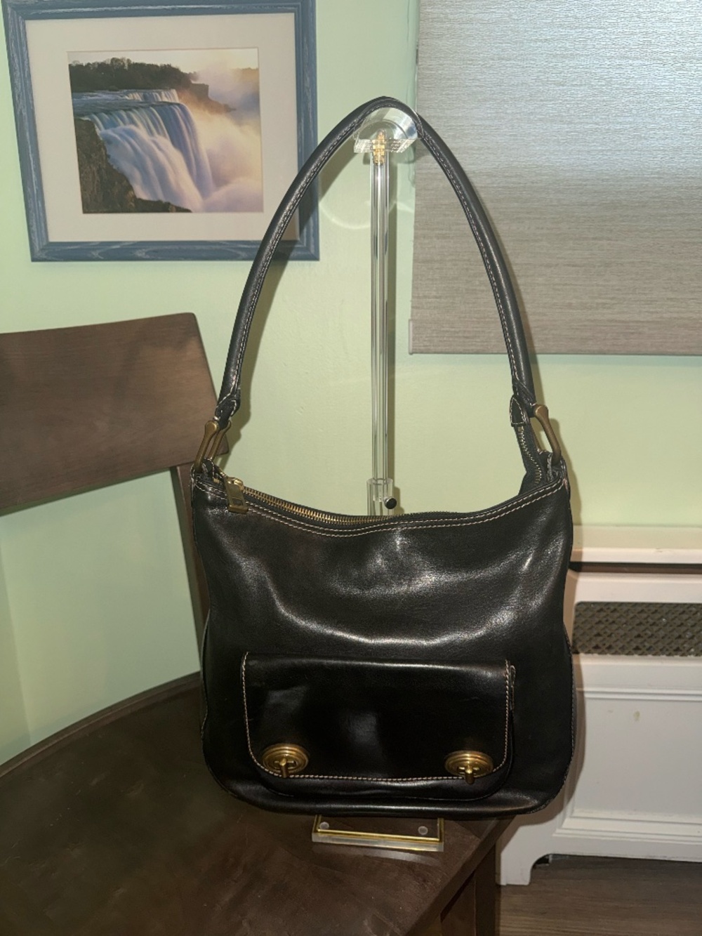 Marc Jacobs Vintage Leather Hobo Handbag